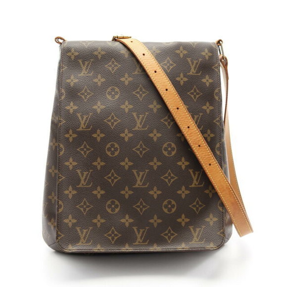 Louis Vuitton Bag Brown Shoulder Musette Monogram Leather - Picture 1 of 7
